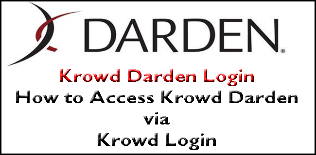 krowd darden activate account